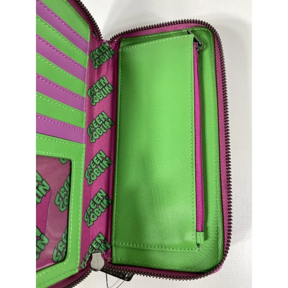 Loungefly Marvel Green Goblin Zip Around Wallet Exclusive - Picture 16 of 16
